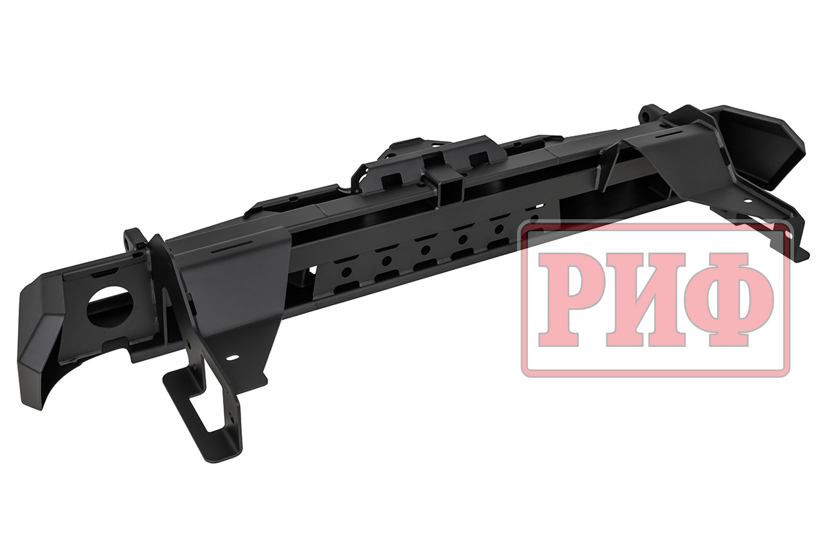 картинка Бампер задний Changan Hunter Plus с квадратом и фонарями РИФ силовой