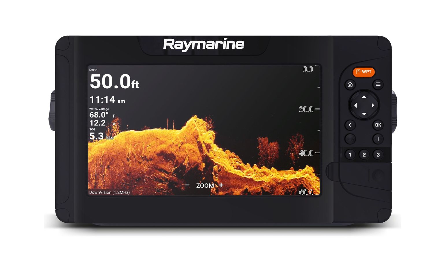 картинка Картплоттер Raymarine Element 9, HV-100 transducer