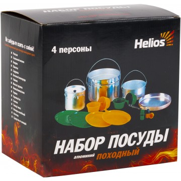 картинка Набор посуды HELIOS 3-4 персоны
