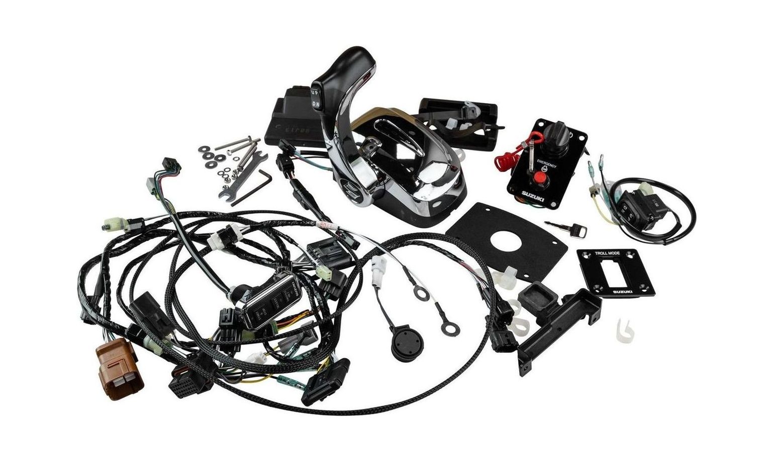 картинка Дистанционное управление Suzuki DF150AP-350A, постовая, один двигатель (комплект)