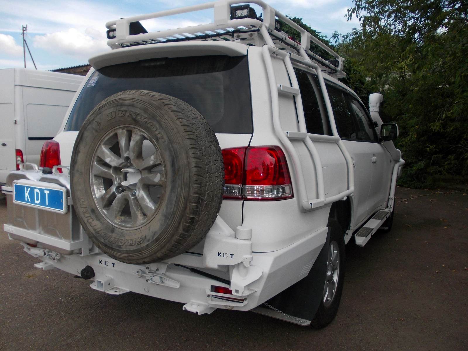 картинка Задний силовой бампер - Toyota Cruiser 200 арт.04022