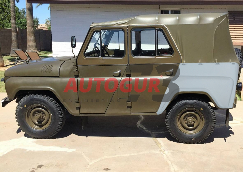 картинка Крыло заднее левое УАЗ 469, 3151 (под тент)