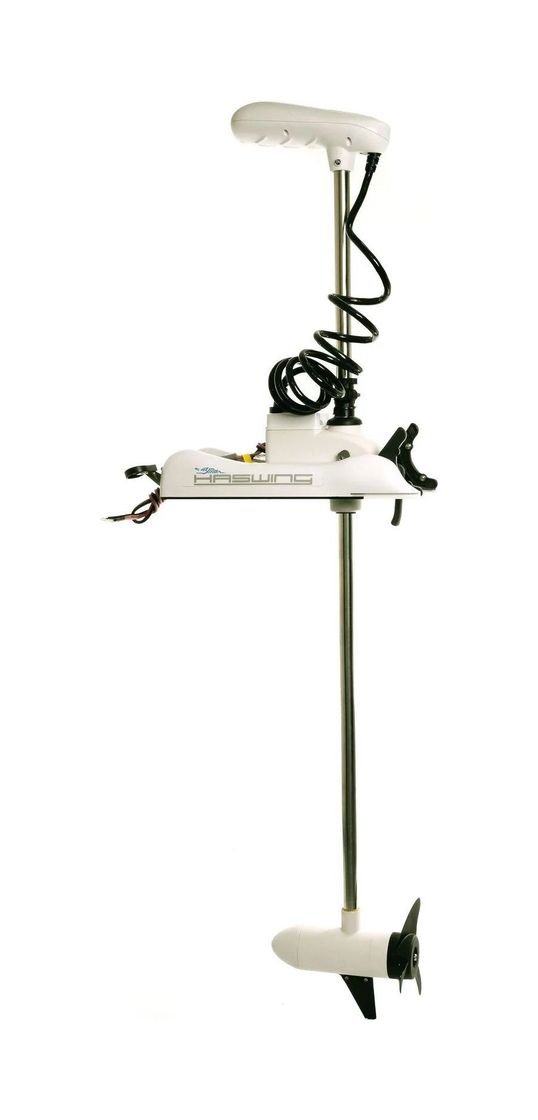 картинка Троллинговый электромотор Haswing Cayman B 55 lbs/137 см/12v/GPS (электроякорь), белый