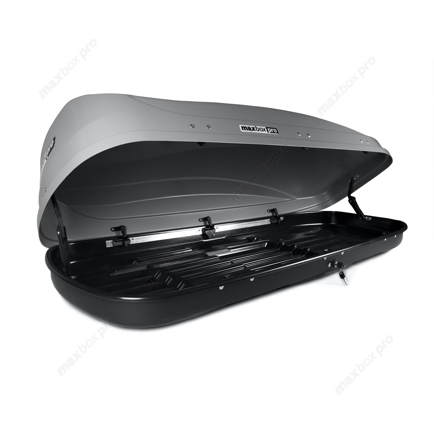 Автобокс MaxBox PRO 520 (большой) карбон серый