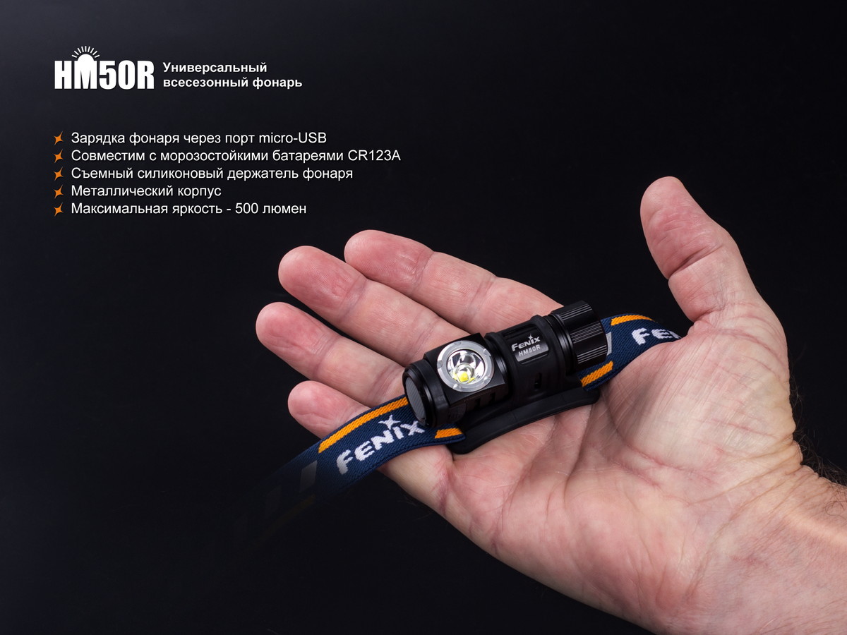картинка Налобный фонарь Fenix HM50R