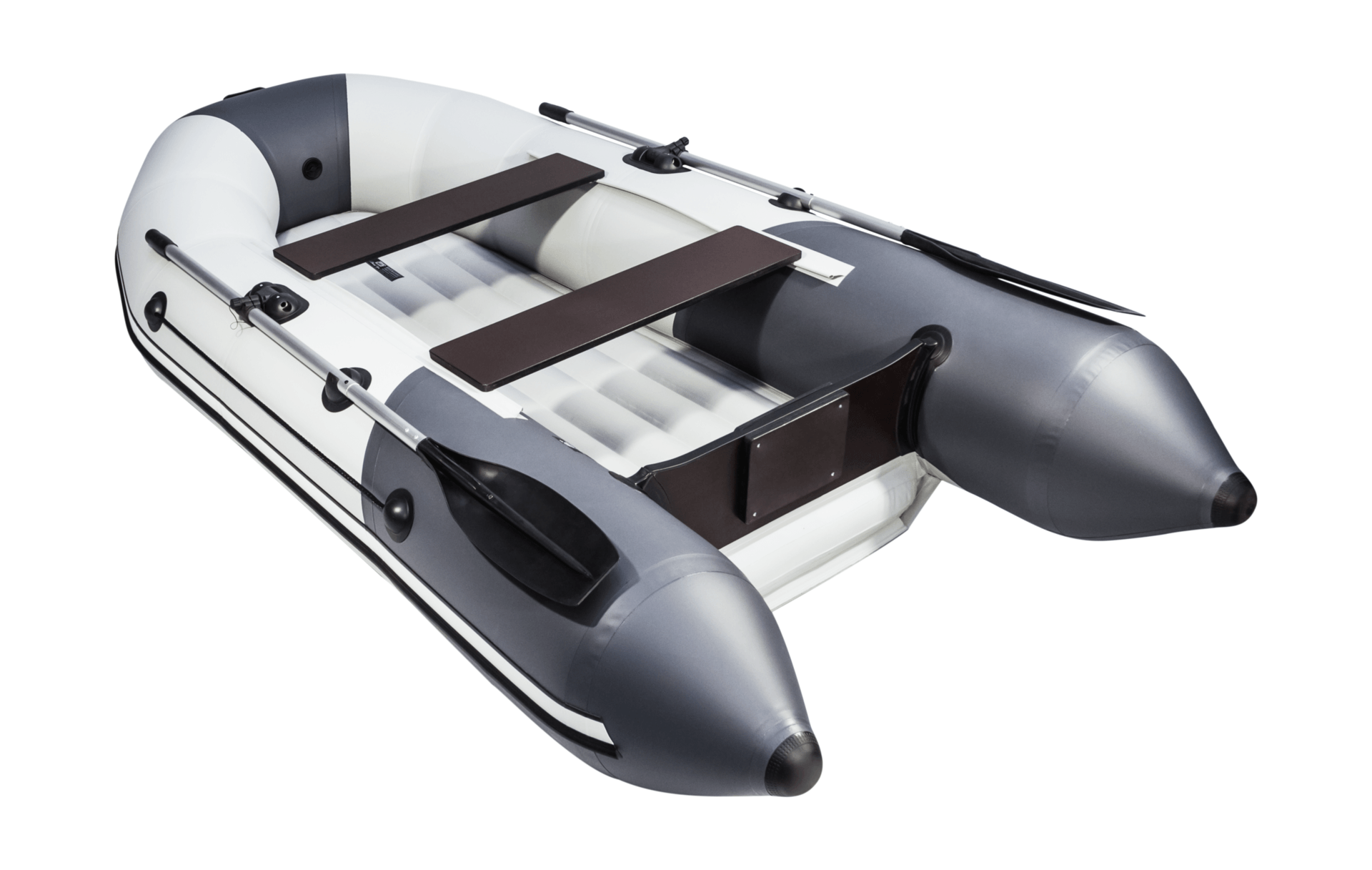 картинка Надувная лодка ПВХ, Таймень NX 2800 НДНД, светло-серый/графит