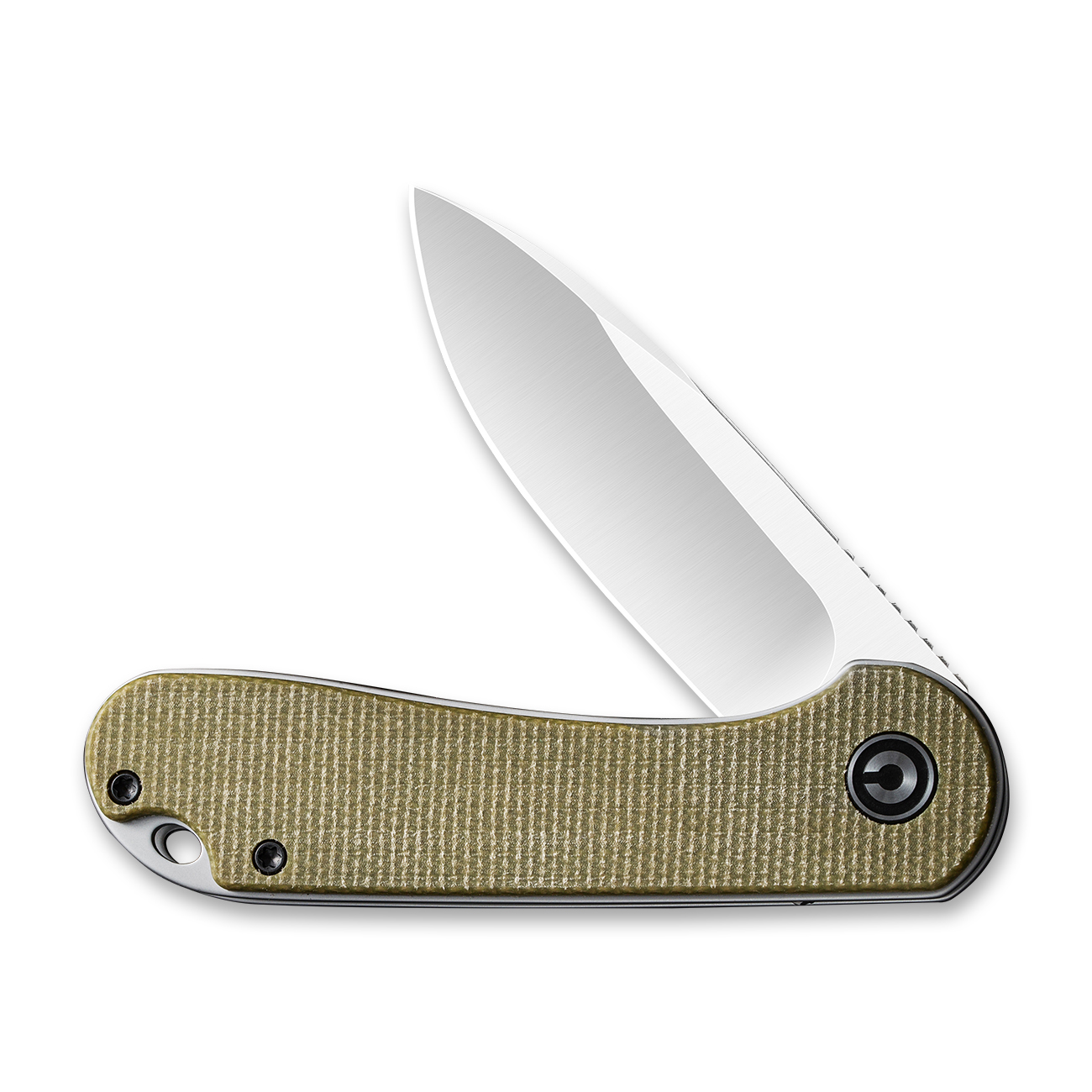 картинка Складной нож CIVIVI Elementum D2 Steel Satin Finished Olive Micarta