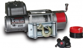 картинка Лебедка T-Max EW-6500 OFF-ROAD Improved 12В сталь