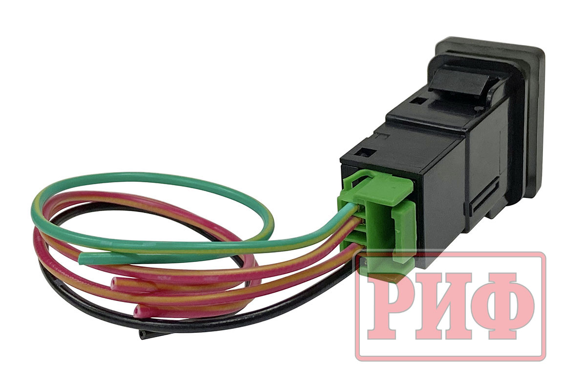 картинка Кнопка ВКЛ/ВЫКЛ, голубой, BATTERY TOYOTA 32x22