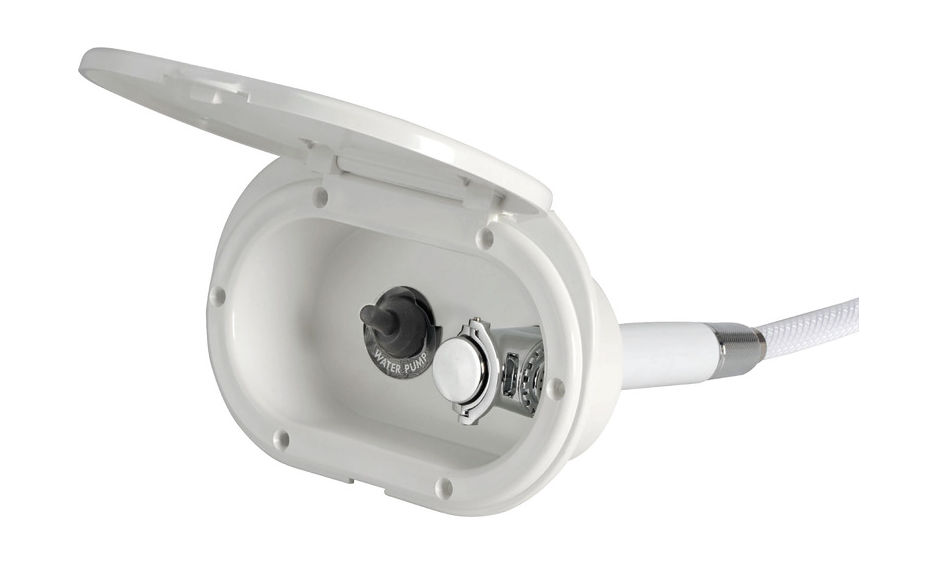 картинка Лейка душа в коробе с выключателем, 2,5 м