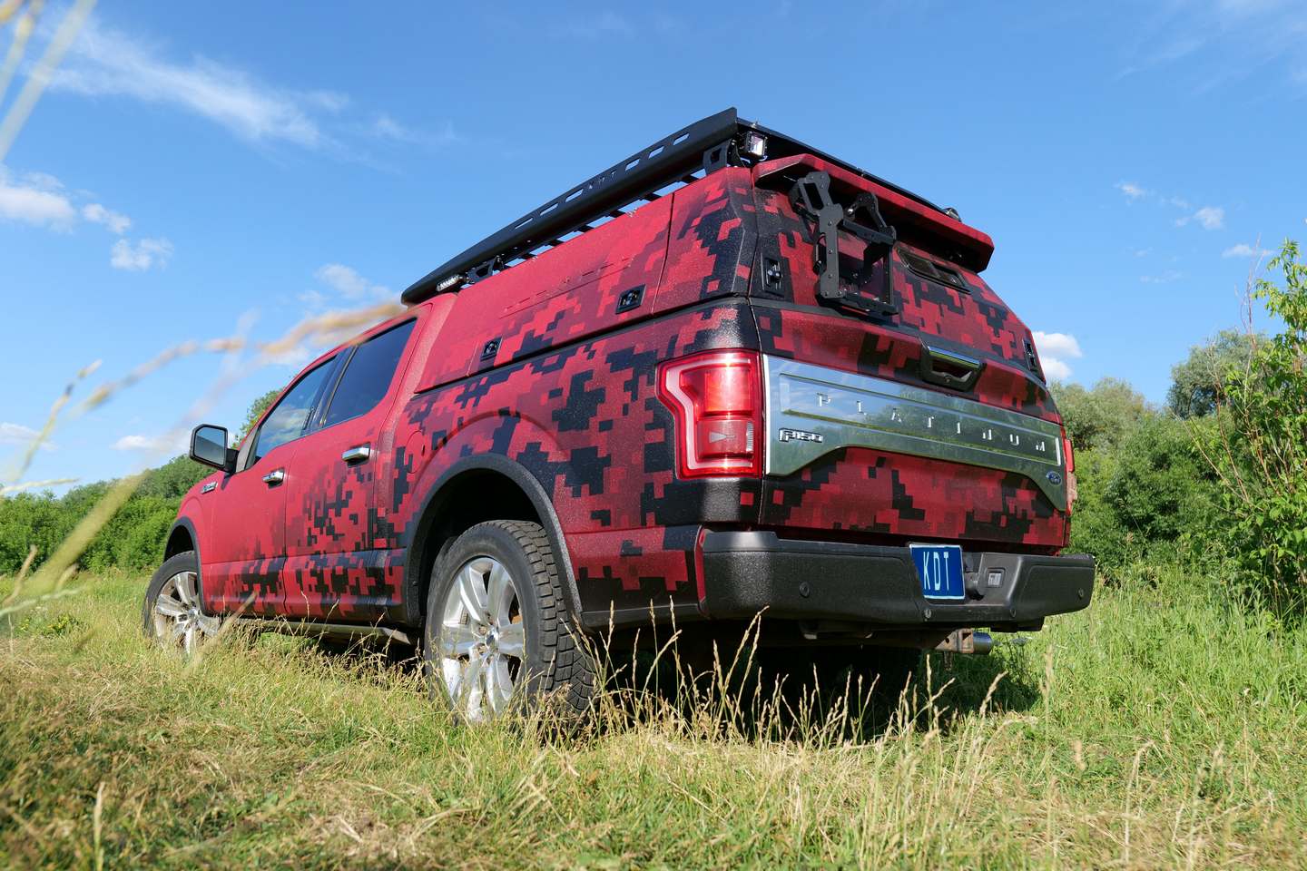 картинка Кунг силовой для Ford F-150 Raptor (с 2015 г.в.), 3 двери — KDT 27281N