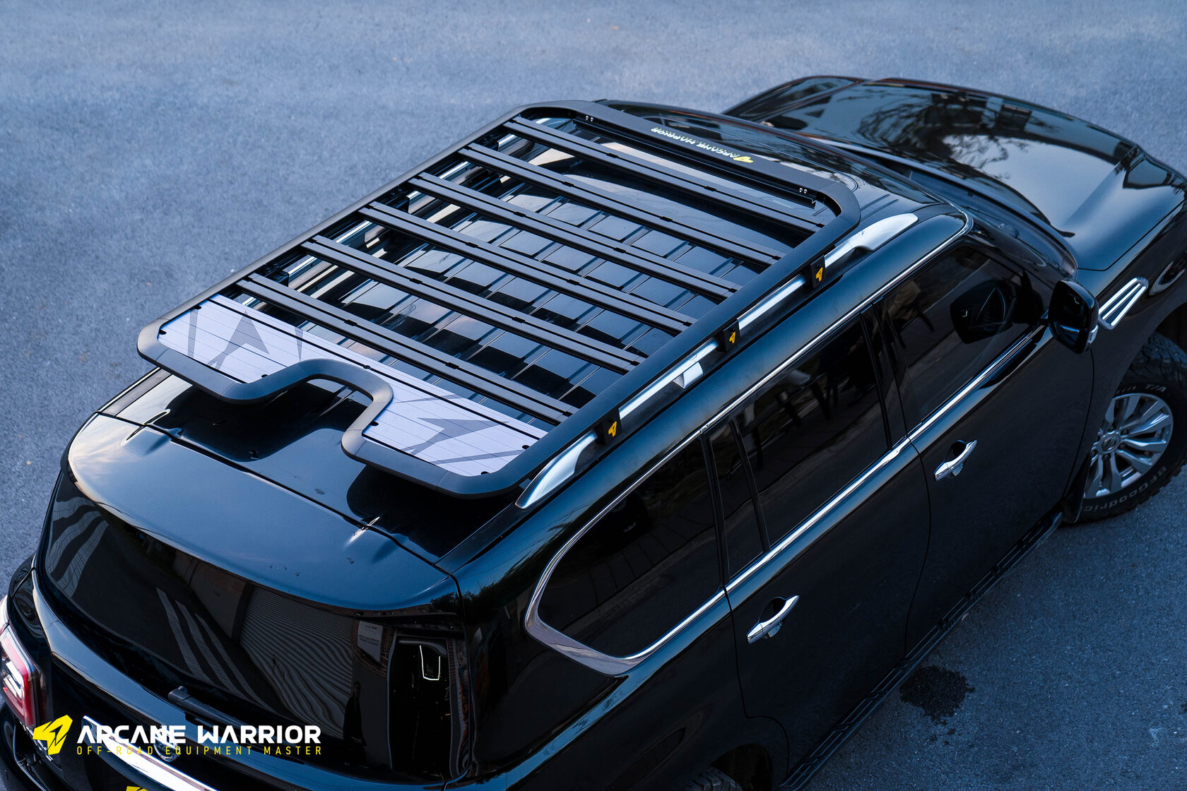 картинка Багажник экспедиционный STORM Roof Rack для Nissan Patrol Y62