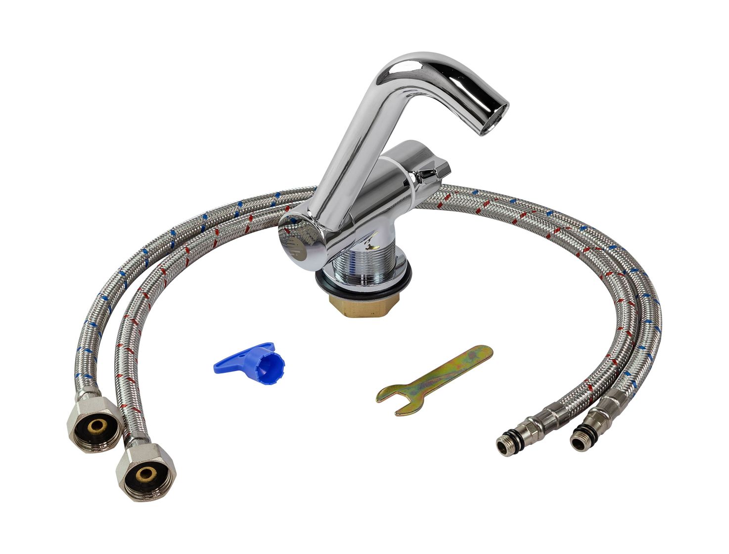 картинка Кран складной, горячая и холодная вода, Marine Rocket