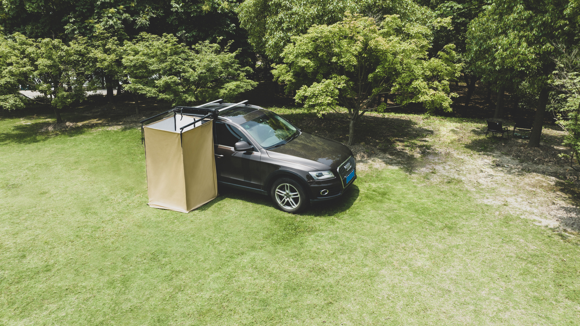 картинка Тент-маркиза РИФ - душевая кабинка с тканевой крышей