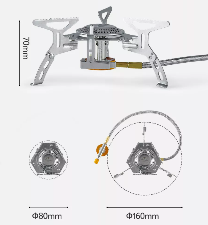картинка Горелка газовая Naturehike  портативная 3кВт