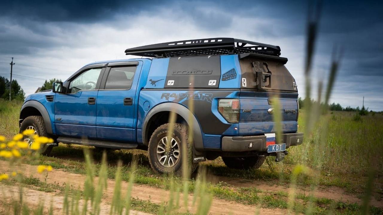 картинка Кунг силовой для Ford F-150 Raptor (2009-2015), 3 двери — KDT 27281