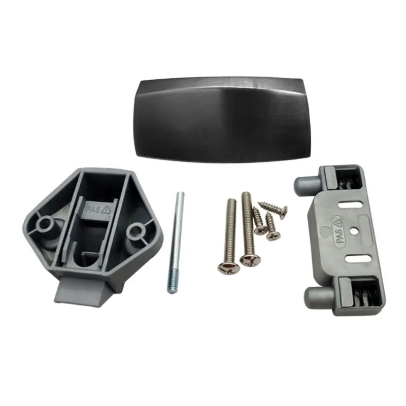 картинка Ручка-замок мебельная BL07-GB (антрацит)