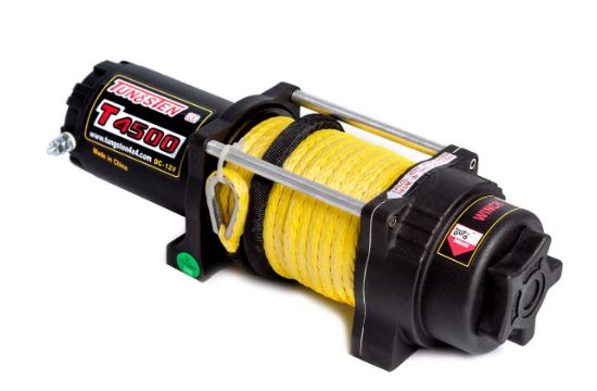 картинка Лебедка Tungsten Winch 4500 синтетика, радиопульт