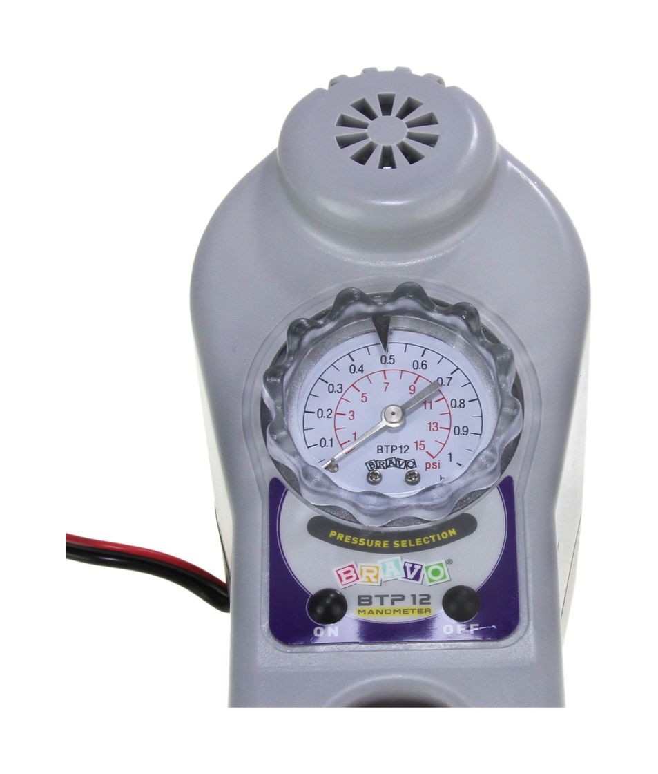 картинка Насос Bravo BTP12 электрический со встроенным манометром, 12 В