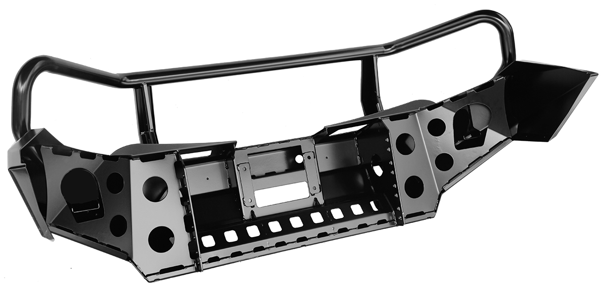 картинка Бампер передний РИФ для Mitsubishi L200 2015+ с защитной дугой