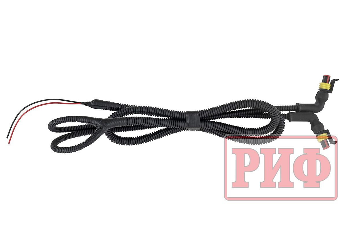 картинка Бампер задний Changan Hunter Plus с квадратом и фонарями РИФ силовой