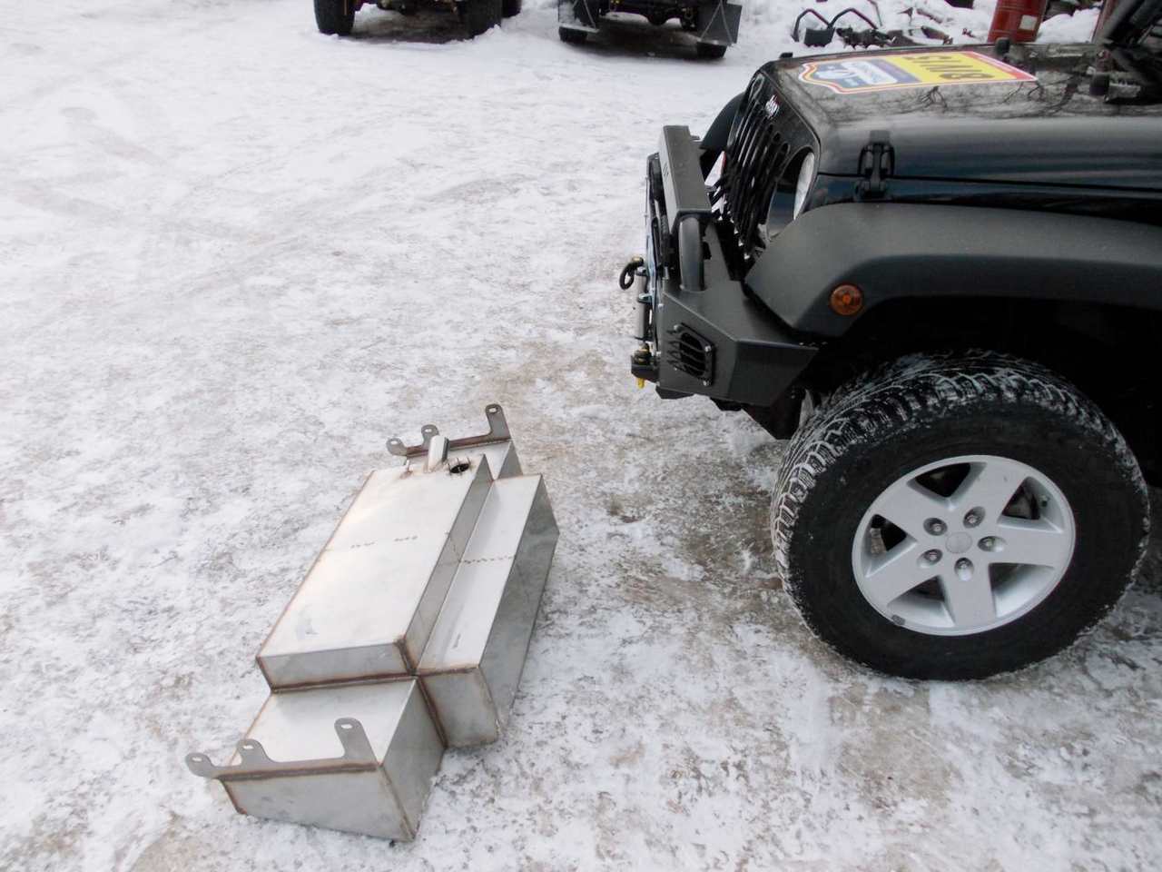картинка Передний силовой бампер - Jeep Wrangler арт.2301