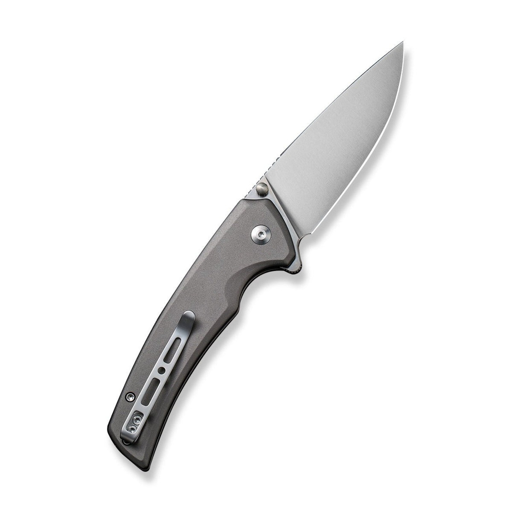 картинка Складной нож SENCUT Serene сталь D2, рукоять Алюминий серый