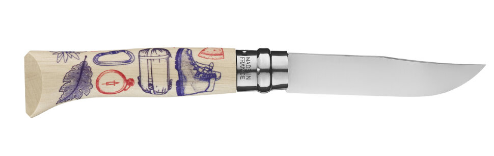 картинка Нож Opinel №8, Escapade Bivouac , 002444