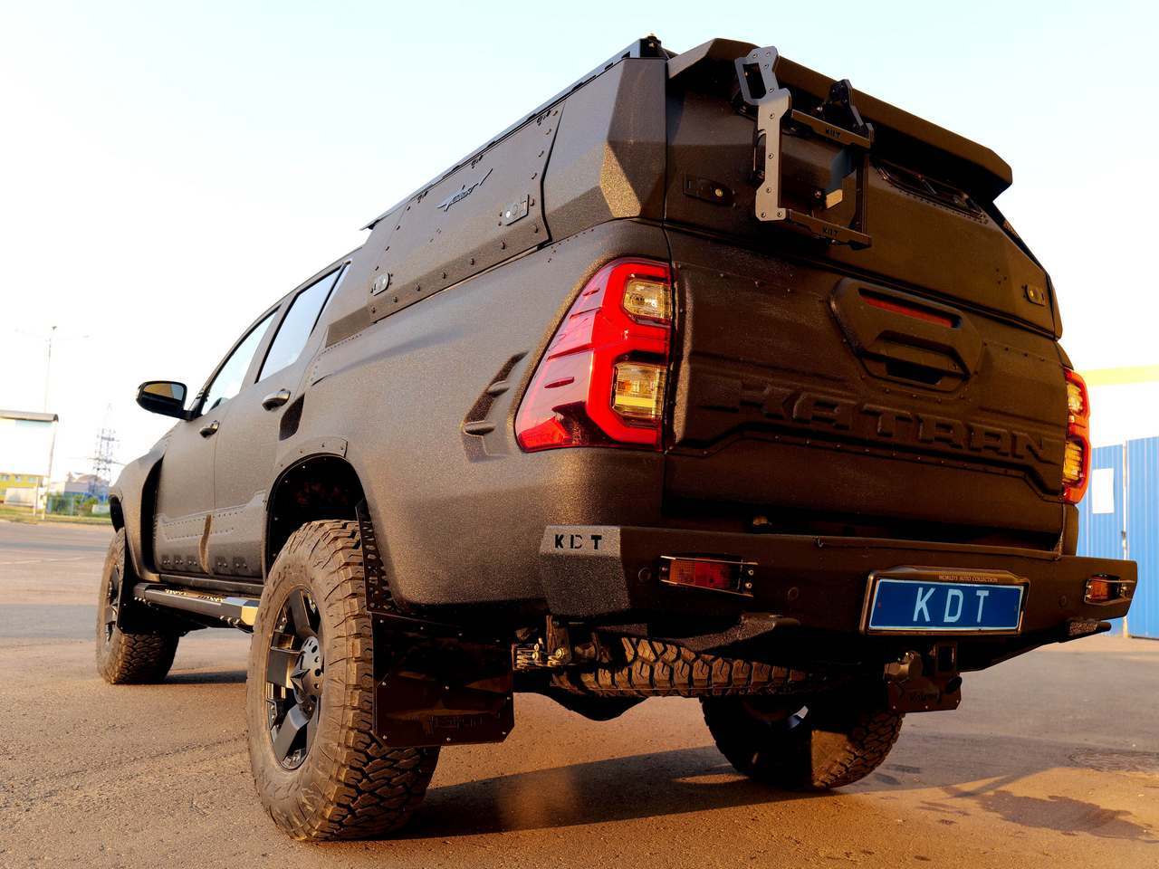 картинка Кунг алюминиевый для Toyota Hilux (VIII поколение) 3 двери — KDT 15281L