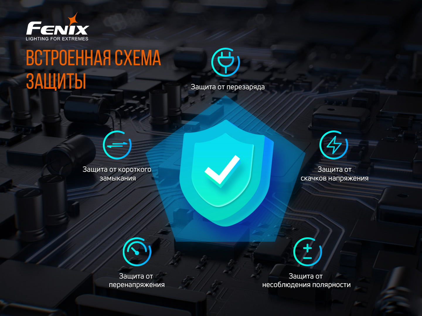 картинка Зарядное устройство Fenix ARE-X1 (18650, 26650, 21700), ARE-X1V20