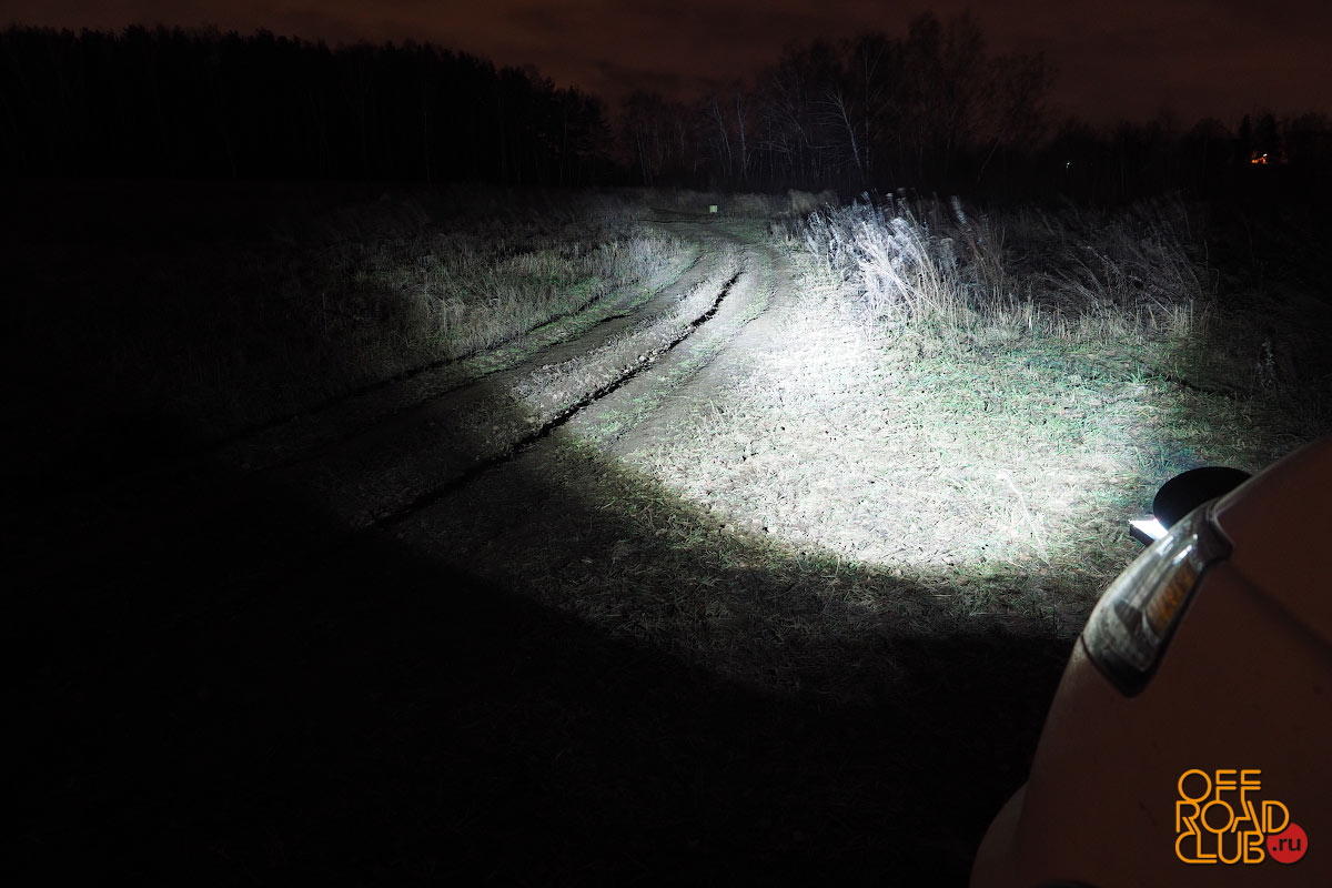 картинка Фара РИФ 36Вт, 176х159х76мм, 12 диодов, 12В, 2500лм