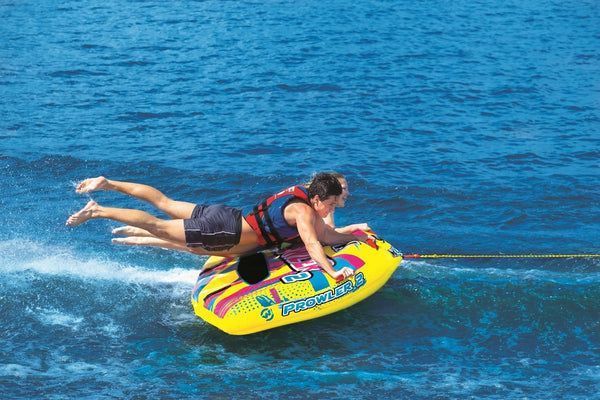 картинка Баллон буксируемый Prowler 2P с электрическим насосом и буксирным тросом