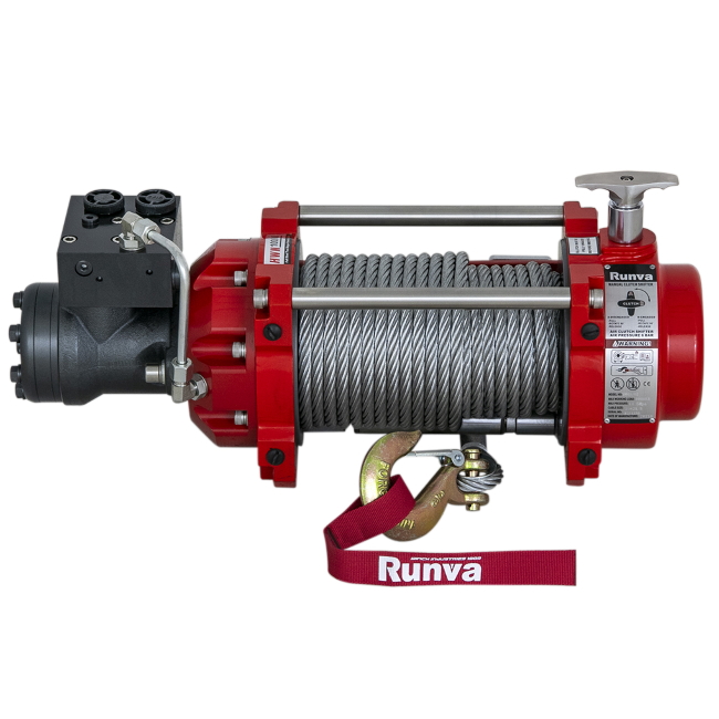 картинка Гидравлическая лебедка Runva 10000 lbs 4536 кг 25.5:1 в раму