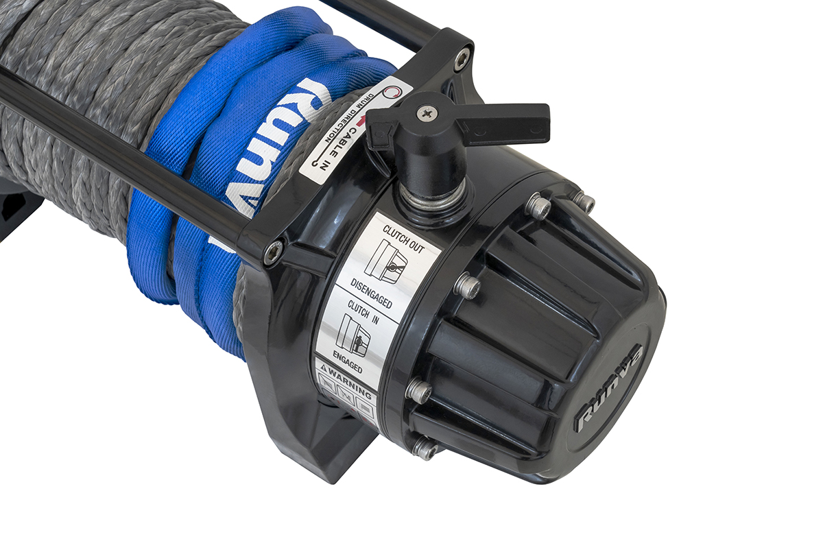 картинка Лебёдка Runva EWB13500MAXSSR 12V 6136 кг влагозащищенная синтетика