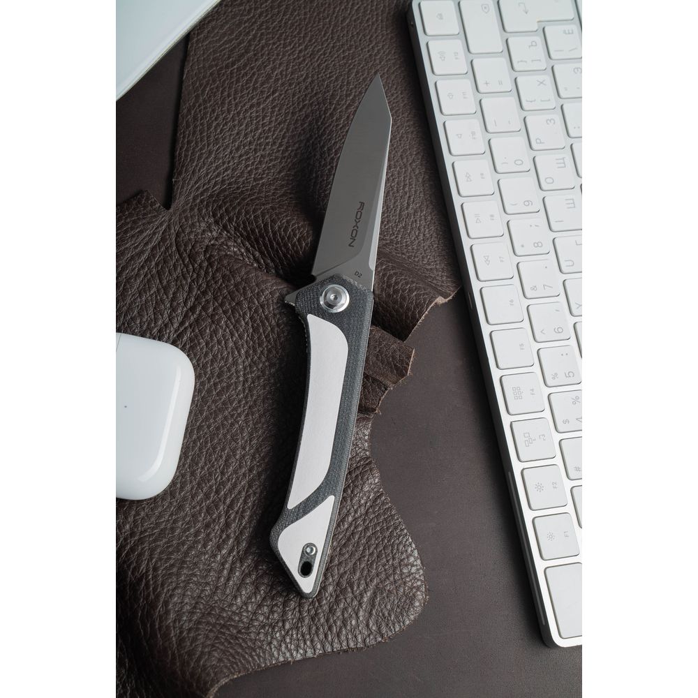 картинка Нож складной Roxon K2, сталь D2, белый, K2-D2-WH