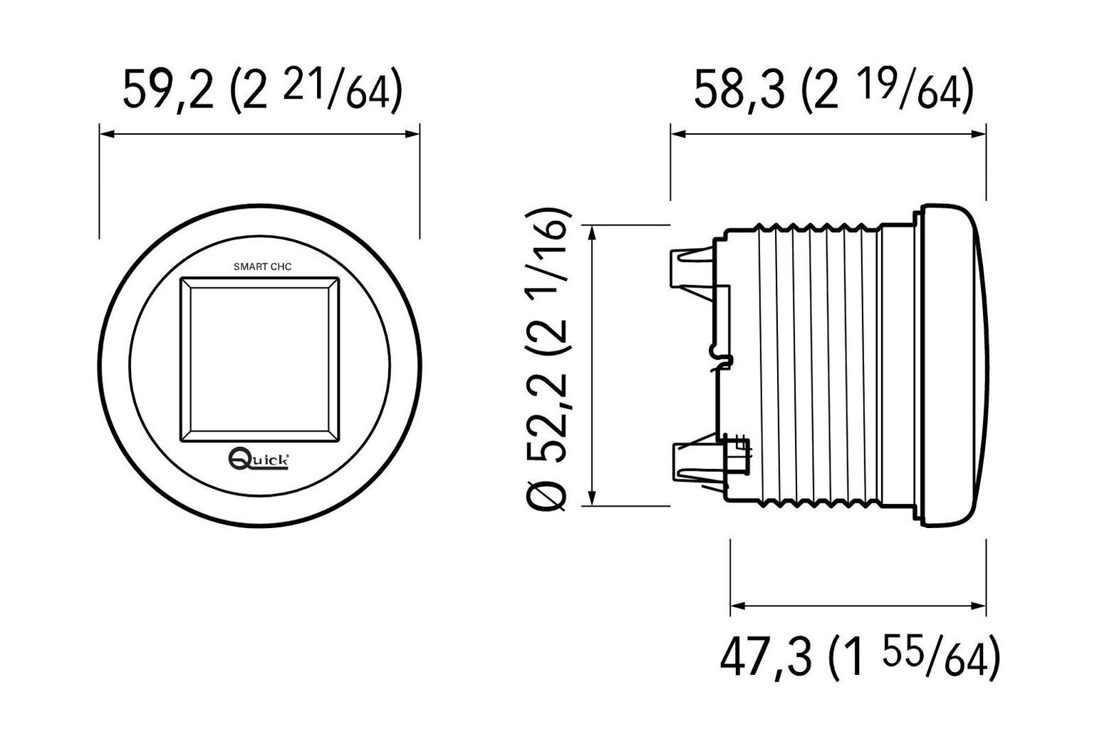 картинка Счетчик цепи для якорной лебедки, smart, Quick