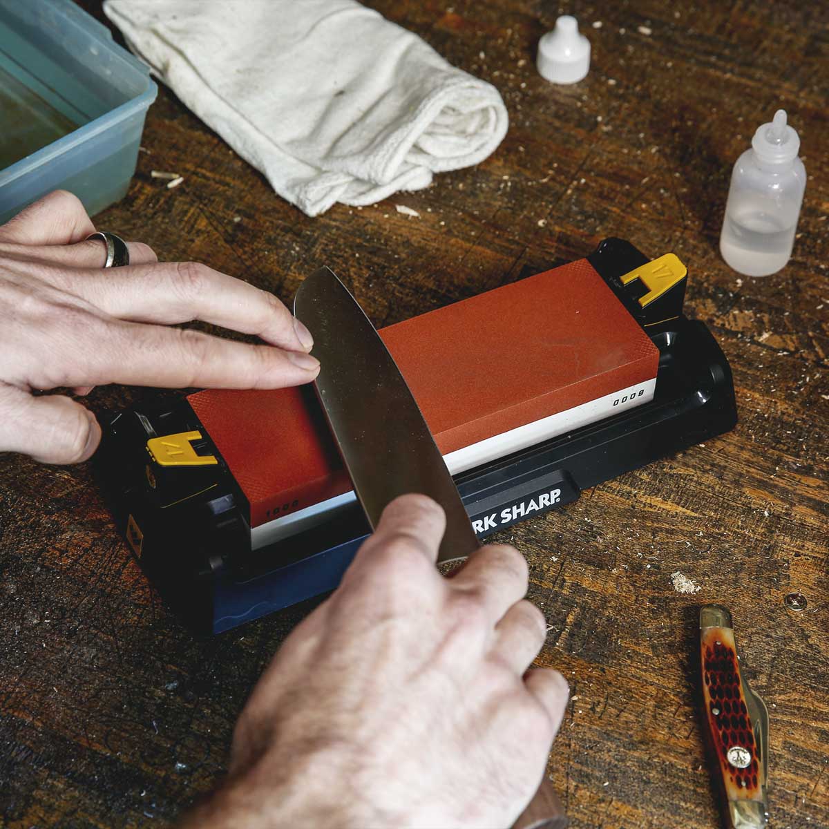 картинка Точилка ручная Work Sharp Benchtop whetstone SHARPENER, WSBCHWHT-I