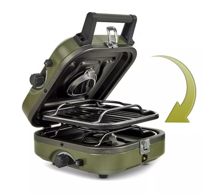 картинка Плита газовая Naturehike, портативная, двойная, складная