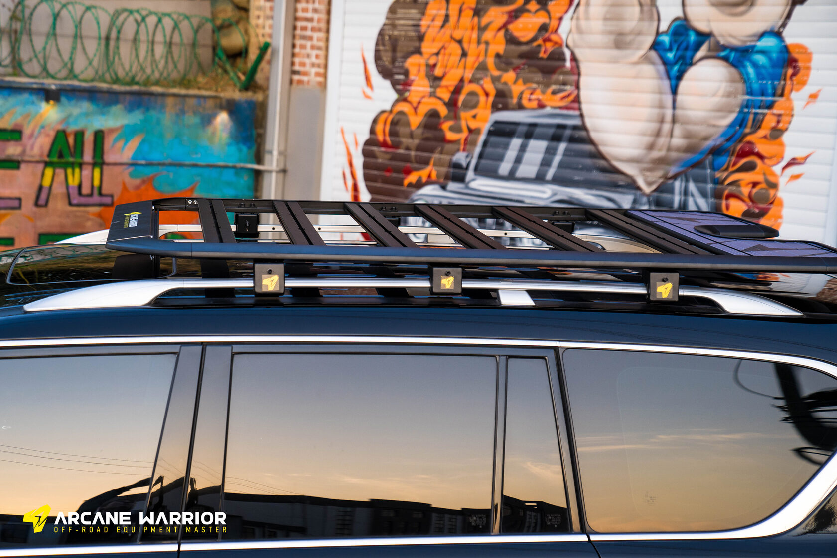 картинка Багажник экспедиционный STORM Roof Rack для Nissan Patrol Y62