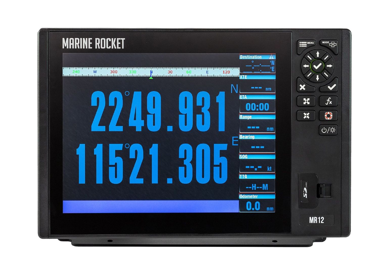 картинка Картплоттер морской 12C, Marine Rocket