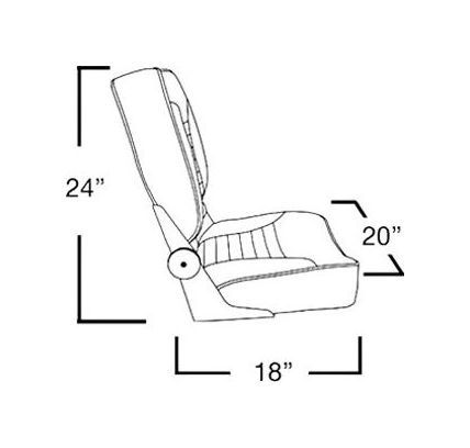 картинка Кресло XXL складное мягкое двухцветное серый/темно-серый