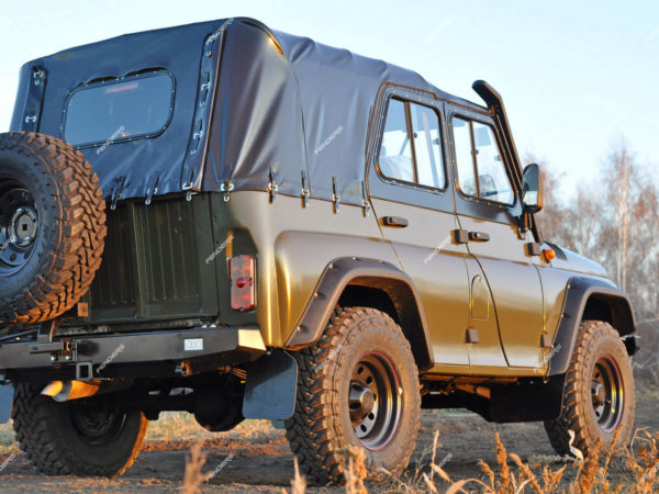 картинка Расширители колёсных арок FENDERS для УАЗ Хантер под нерезанные арки колёс