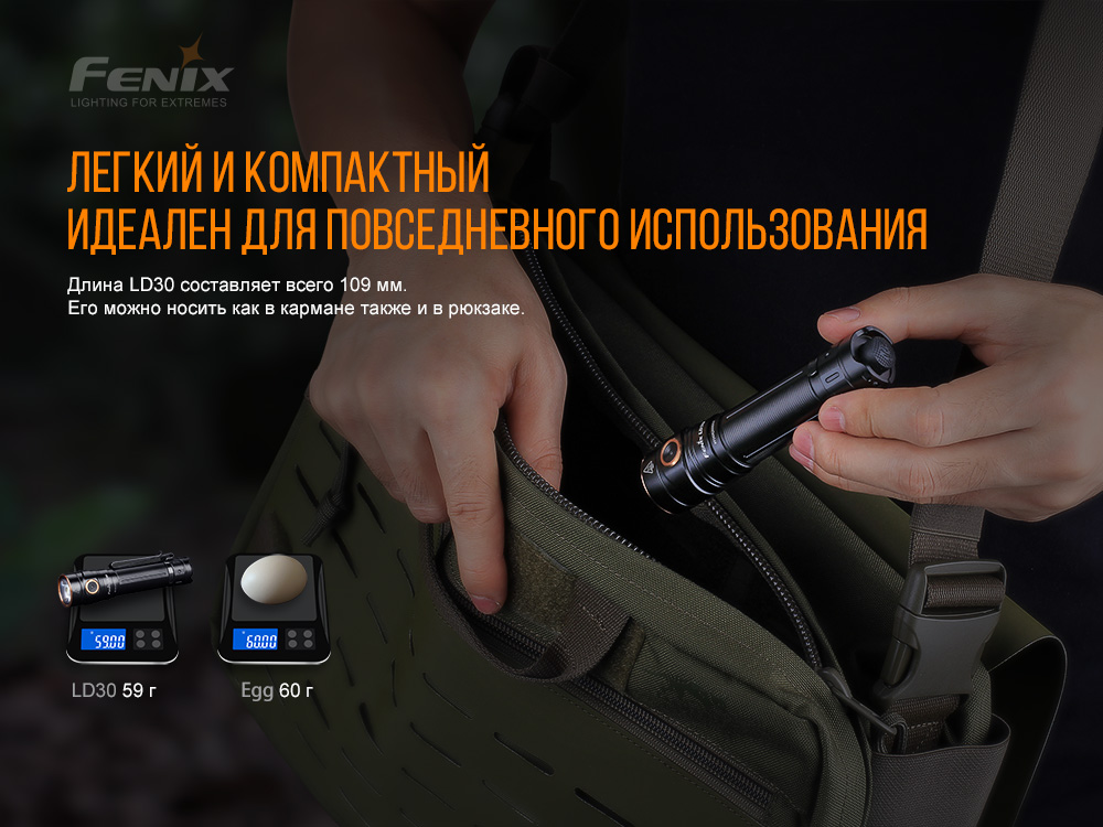 Фонарь Fenix LD30