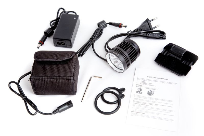 Фара велосипеда Inton KF5000, CREE XM-L2 T6, 5000Lum, 5LED