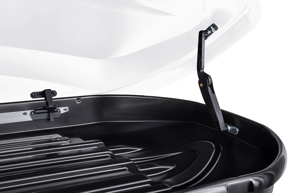 картинка Бокс автомобильный на крышу Pentair COBRA 390L белый глянец, двусторонний