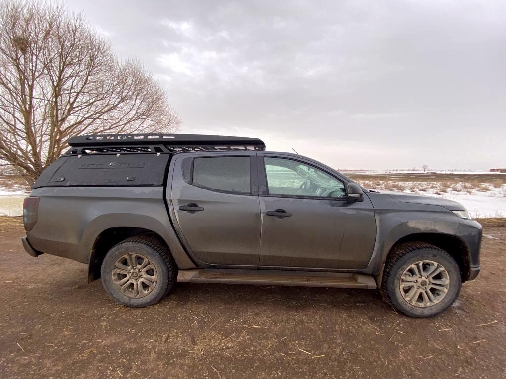 картинка Кунг алюминиевый для Mitsubishi L200 (с 2015 г.в.) 3 двери, неокрашенный — KDT 1328L