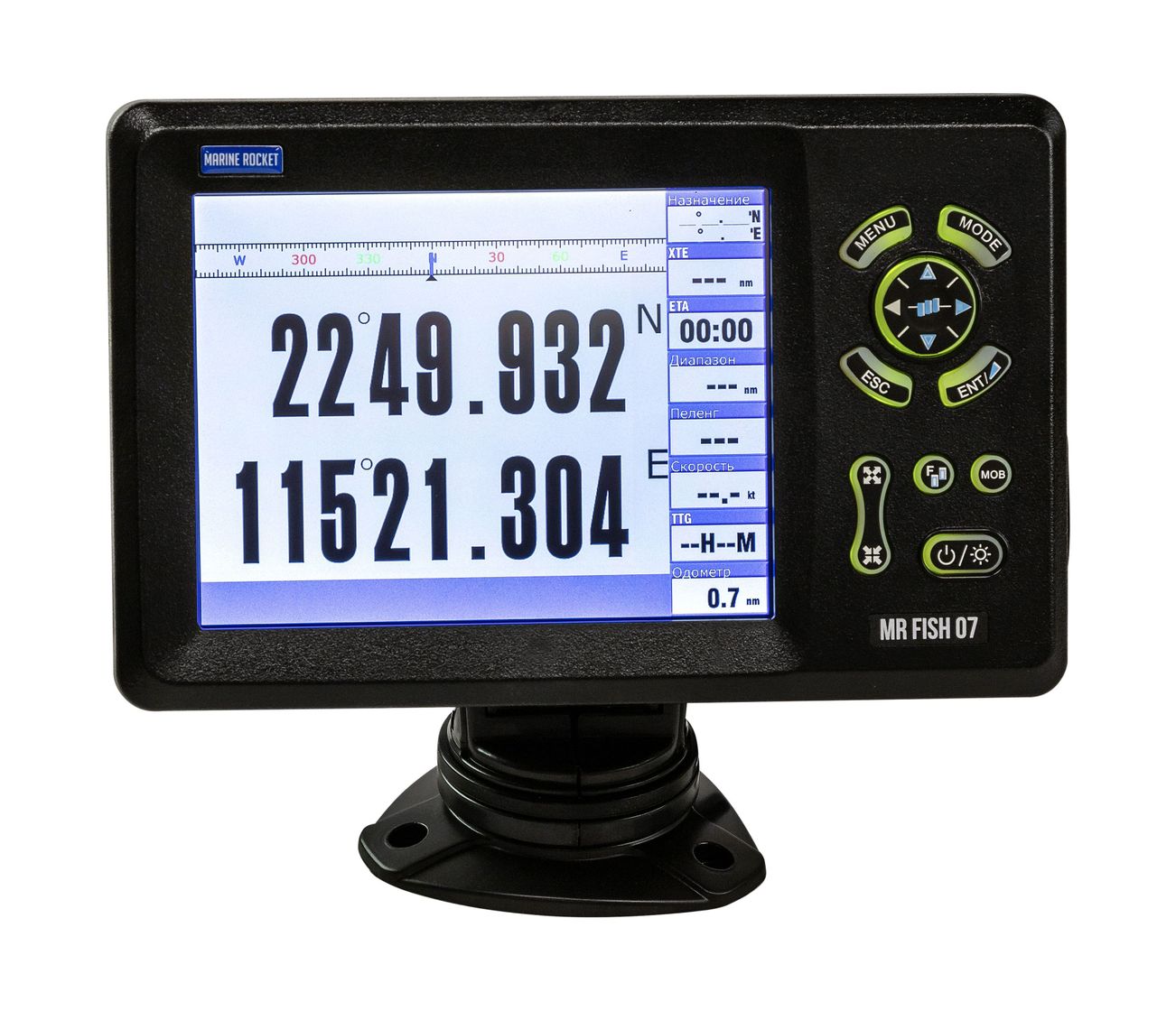 картинка Картплоттер морской с AIS 7", Marine Rocket