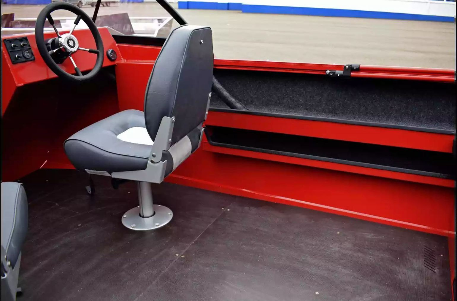 картинка Моторная лодка, Neman 500 DC NEW, зел./серая