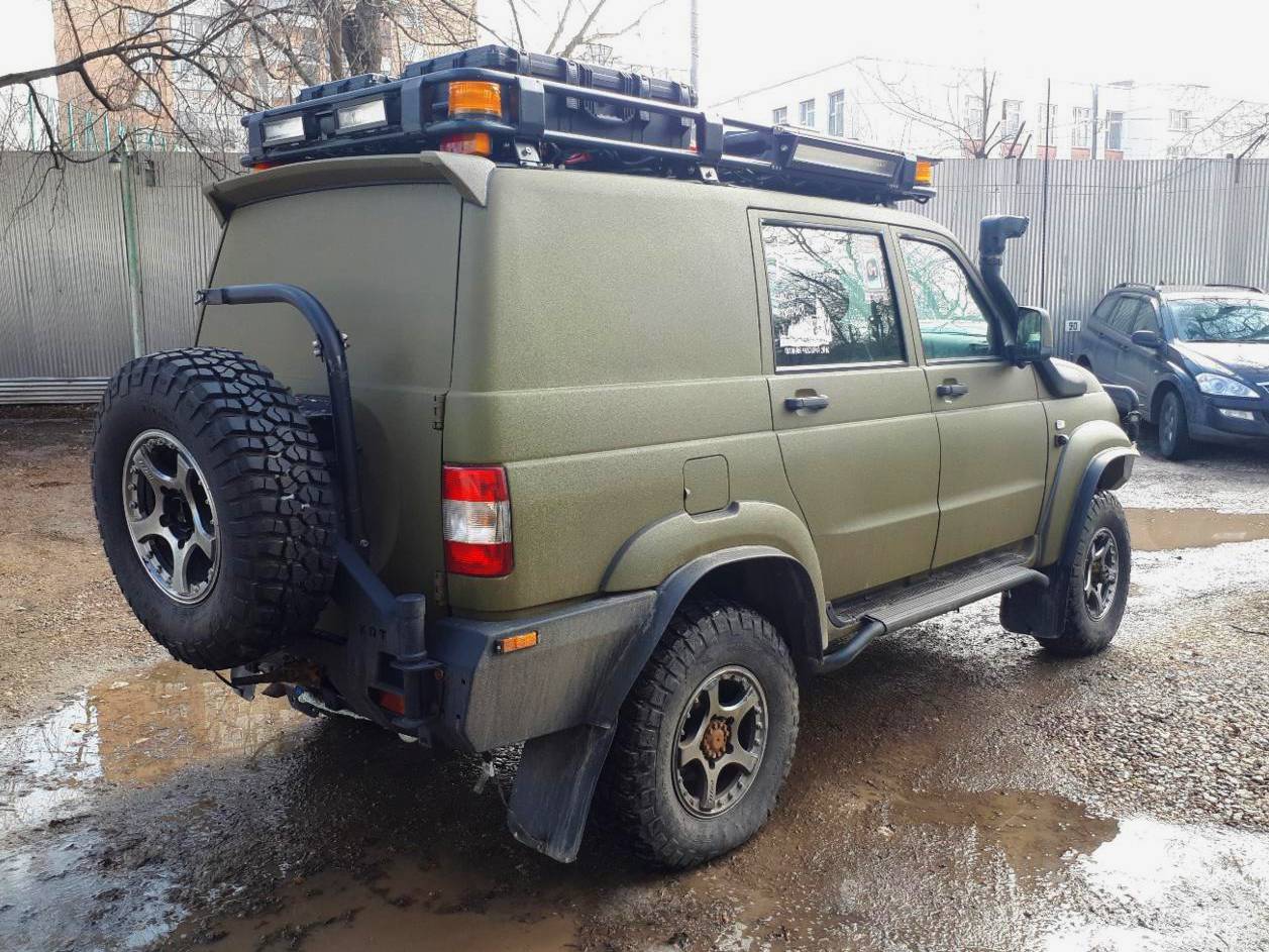 картинка Задний силовой бампер - УАЗ Патриот арт.06022