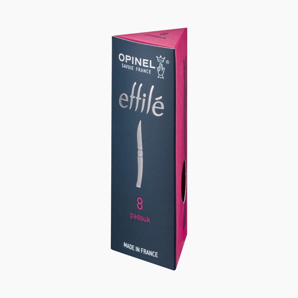 Нож филейный Opinel №8, нержавеющая сталь, рукоять из падука